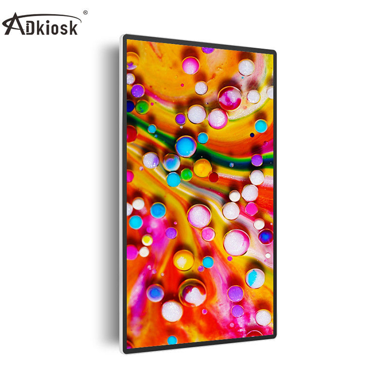 55 inci Elevator Digital Signage Display Advertising Panel RAM 2GB 89 Sudut Pandang