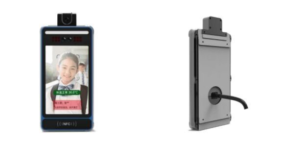 Prosesor Dual-core 1GB RAM 16GB EMMC 8Inch Layar IPS Terminal Pengenalan Wajah