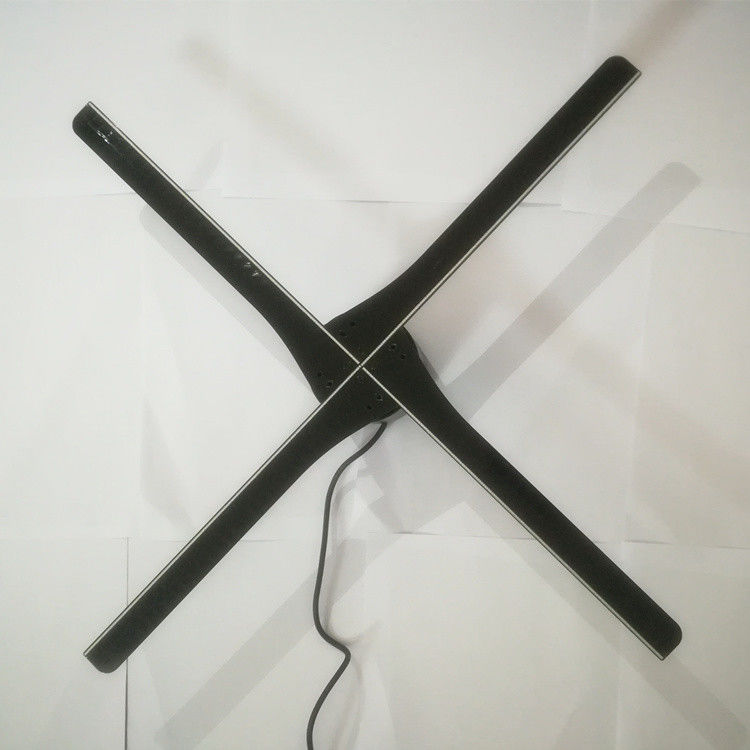 100 cm 1406 pcs LED Lamp Beads Suspension 3D Hologram Fan Display Light Holographic Projector Fan