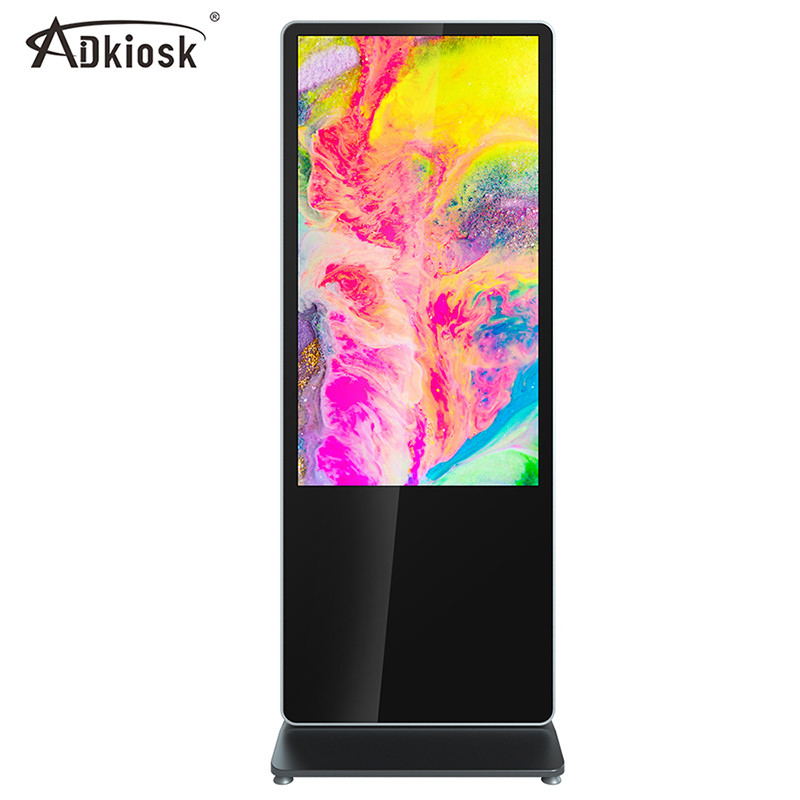 Floor Stand Layar Sentuh LCD Full HD Kios 55 inci Digital H81 Mainboard i3 i5 CPU