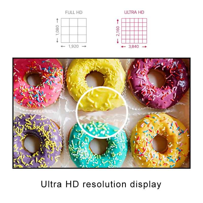 LCD 55 Inch Narrow Bezel Video Wall Resolusi FHD Dengan Kabinet